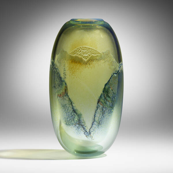 Mark Peiser. Sunrise paperweight