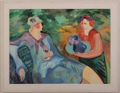 MARK ROMERO, 20TH C., LADIES L