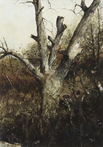 MARK STEWART (TX, B.1951) LANDSCAPE