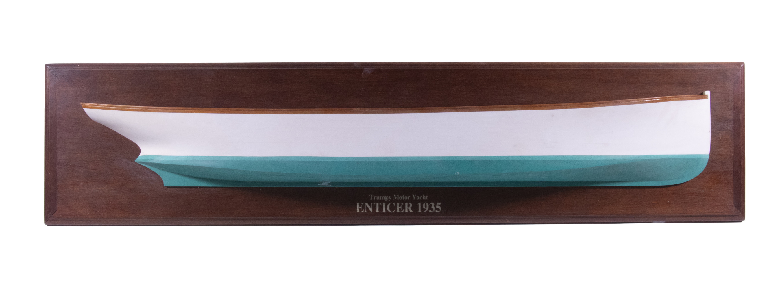 MARK SUTHERLAND HALF HULL MODEL