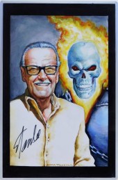 MARK TEXEIRA STAN LEE SIGNED G