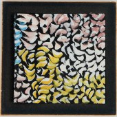 MARK TOBEY, TEMPERA ON PAPER,