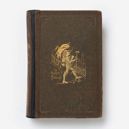 MARK TWAIN "A TRAMP ABROAD" 1880