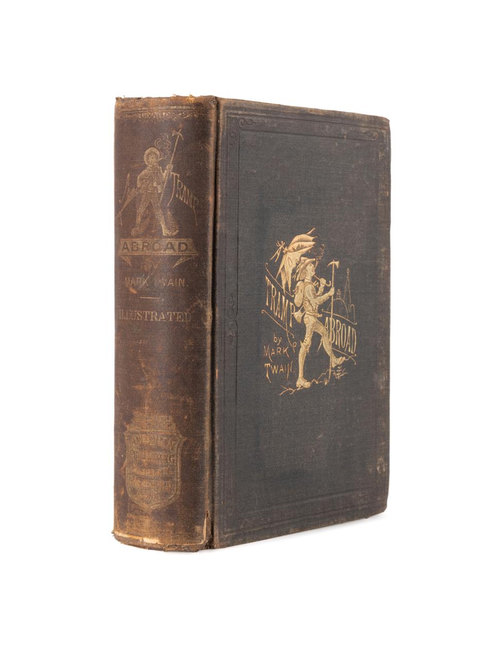 MARK TWAIN, A TRAMP ABROAD, 1ST