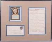 MARK TWAIN. AUTOGRAPH LETTER S