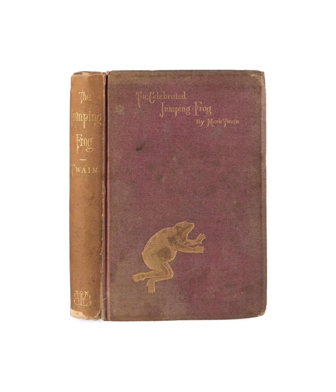 MARK TWAIN, CELEBRATED JUMPING