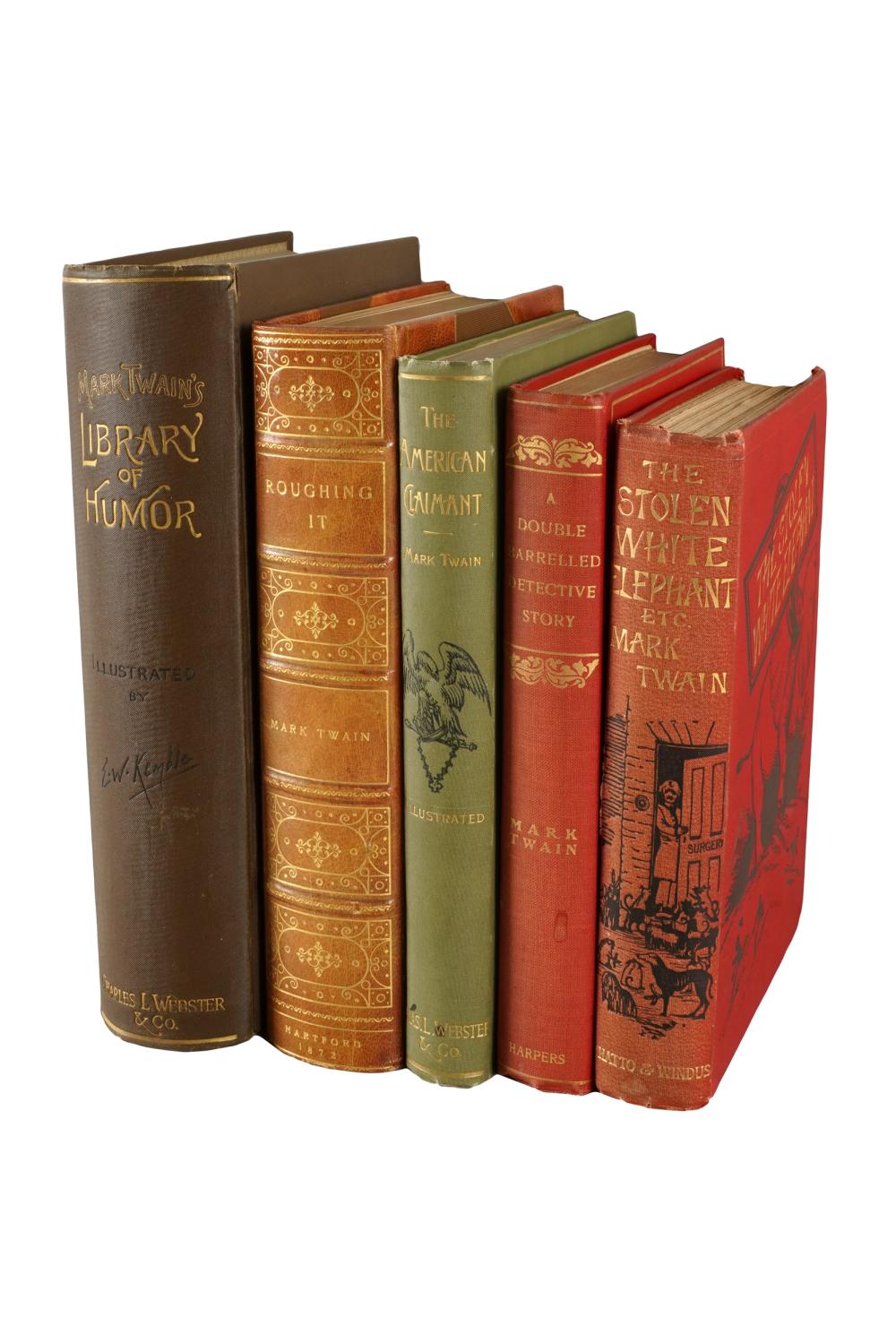 MARK TWAIN: COLLECTION OF FIRST