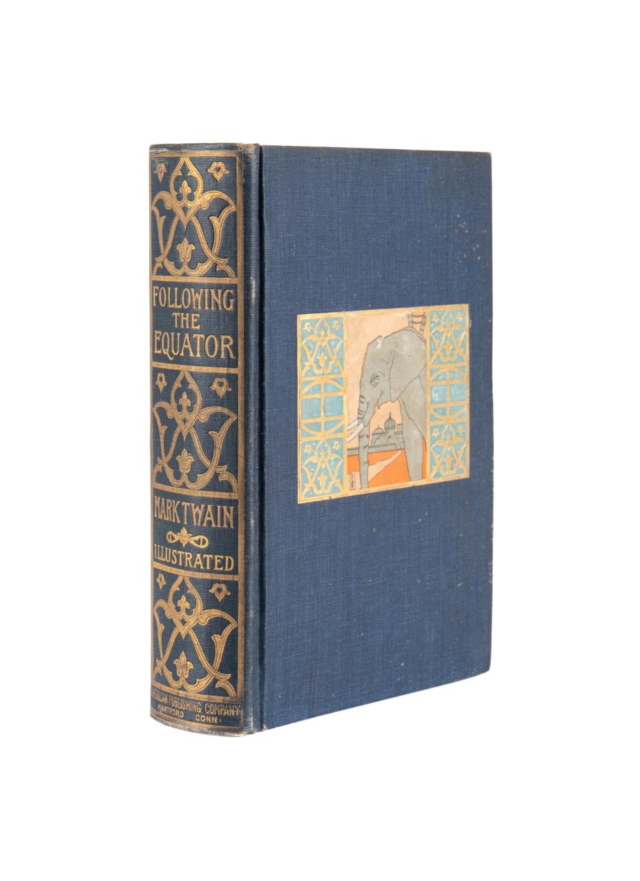 MARK TWAIN, FOLLOWING THE