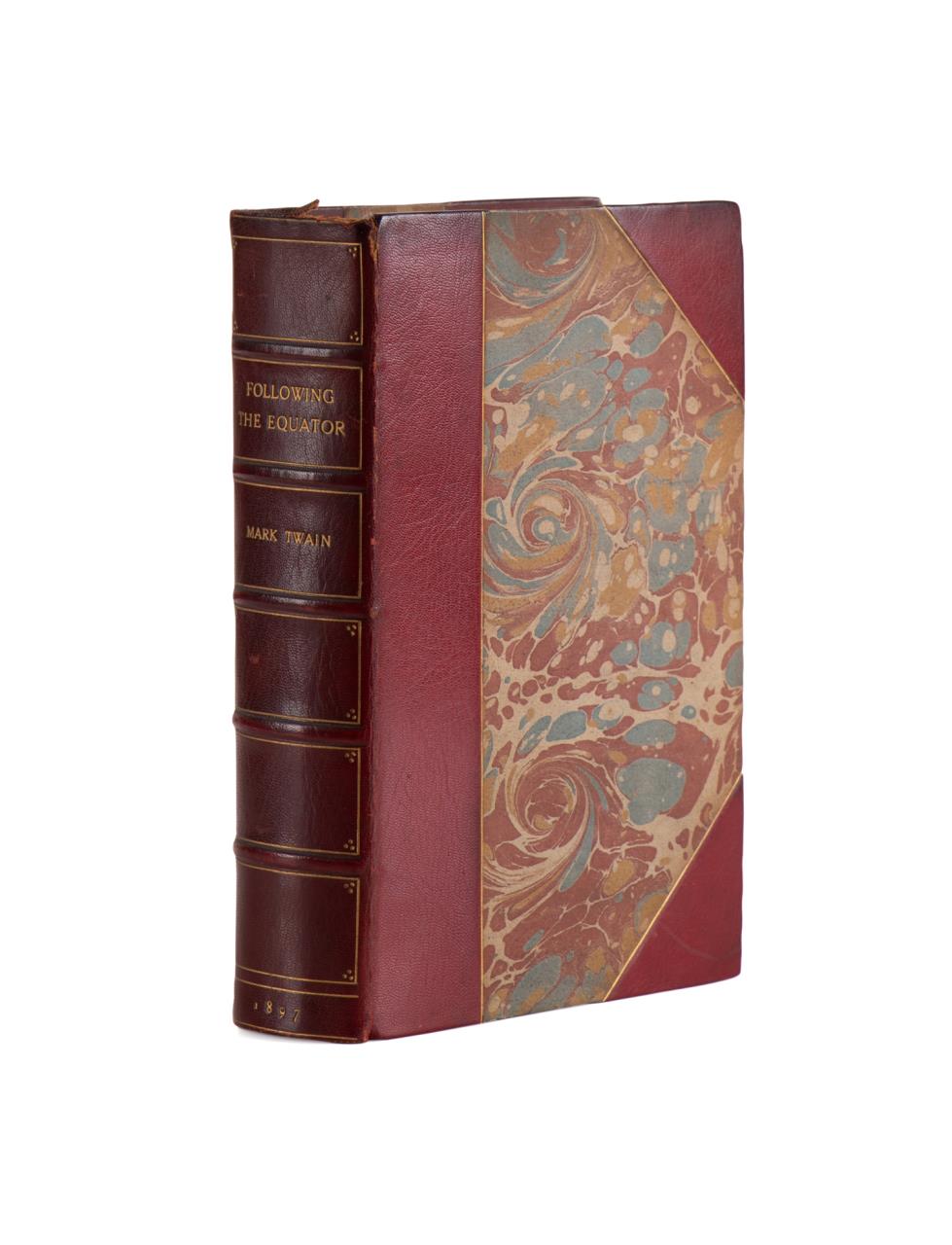 MARK TWAIN, FOLLOWING THE