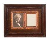 MARK TWAIN HANDWRITTEN LETTER