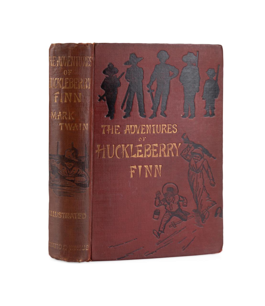 MARK TWAIN, HUCKLEBERRY FINN, FIRST