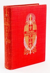 MARK TWAIN "JOAN OF ARC" 1896
