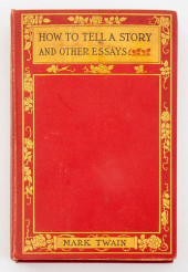 MARK TWAIN &QUOT;HOW TO TELL A