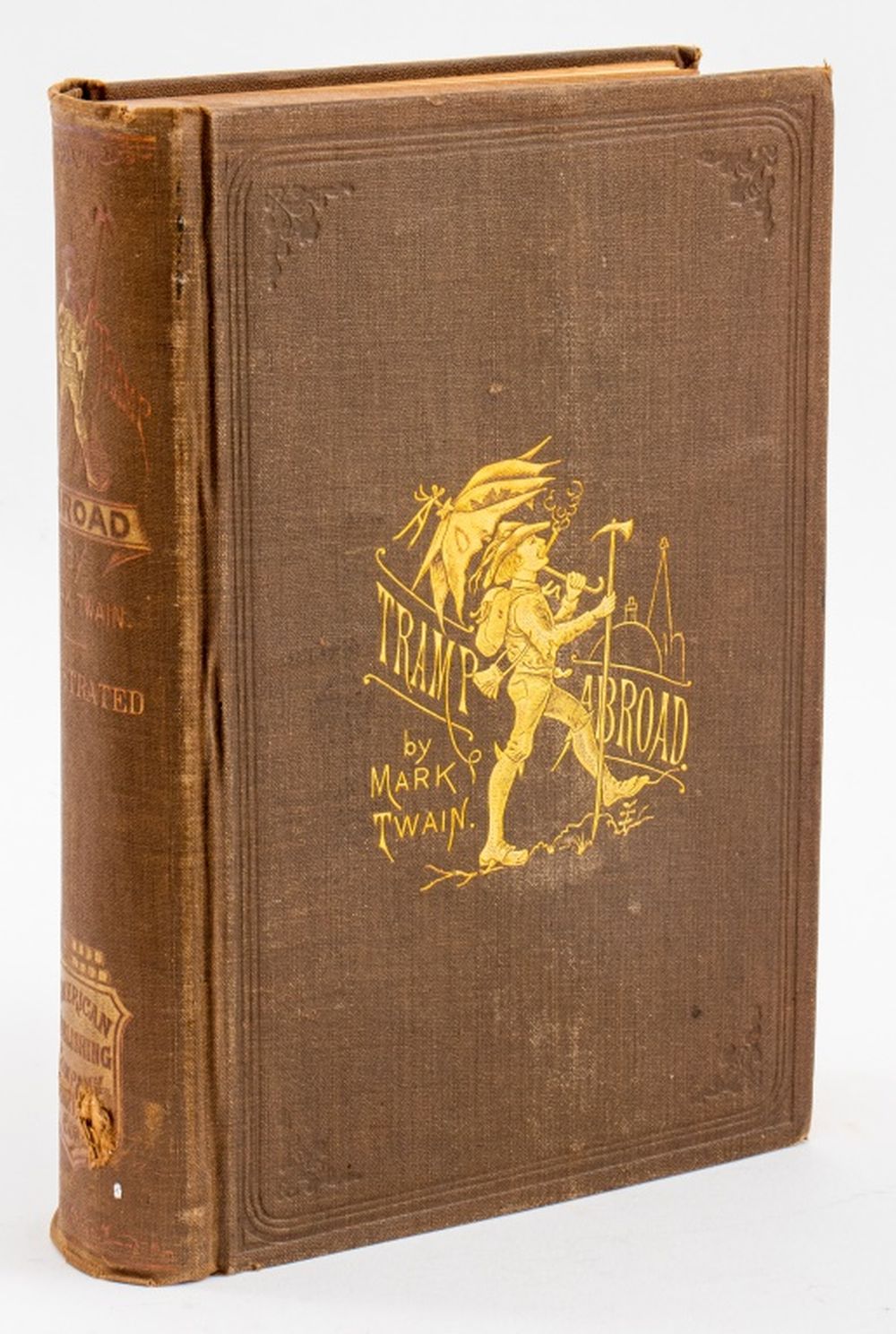 MARK TWAIN "TRAMP ABROAD," FIRST