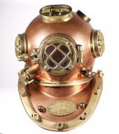 MARK V DIVE HELMET IN COPPER A