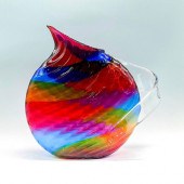MARK WEINER ART GLASS RAINBOW