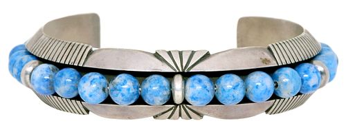 MARK YAZZI (B.1969) NAVAJO STERLING