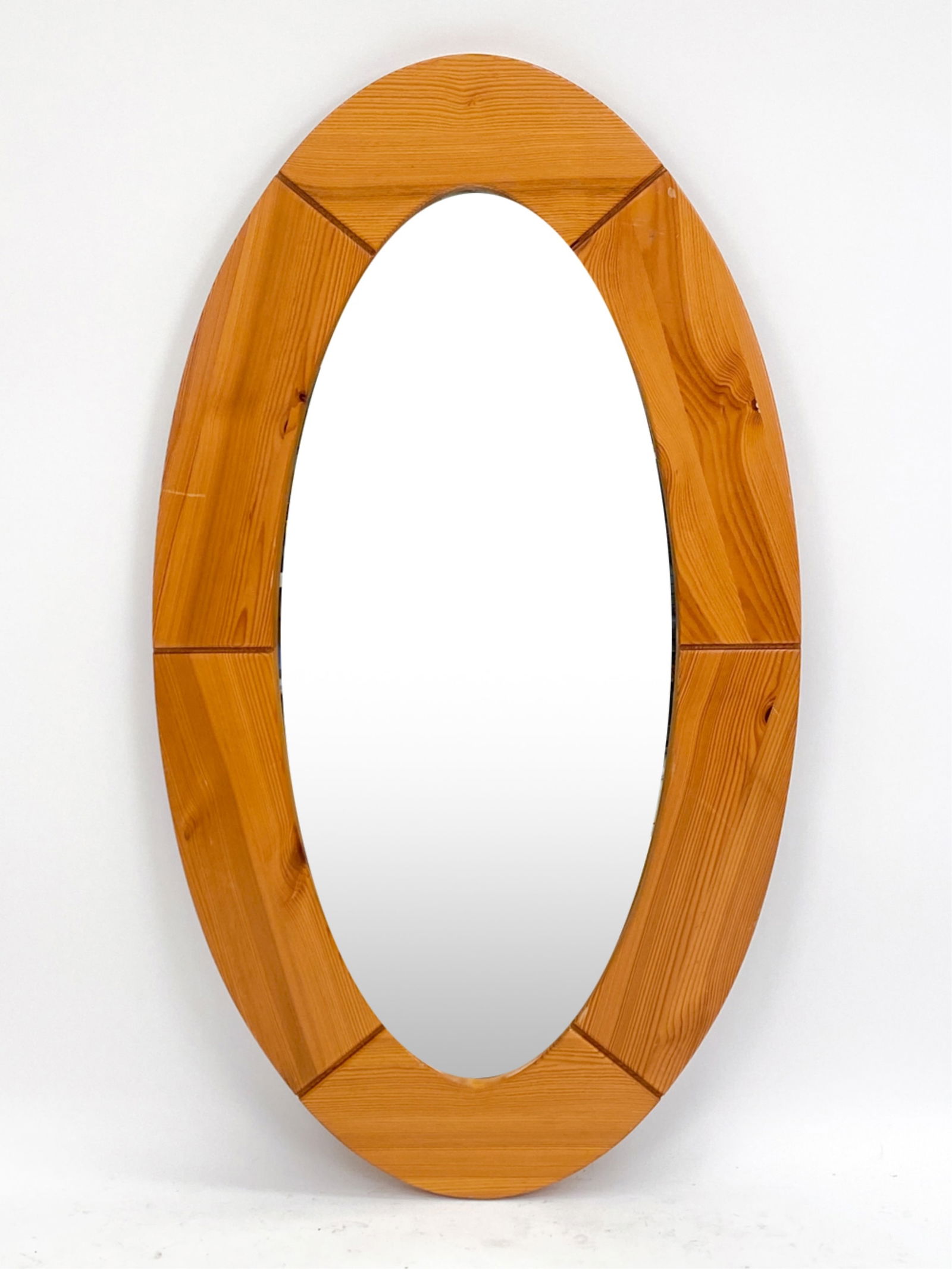 MARKARYD SWEDISH PINE MIRROR, CIRCA
