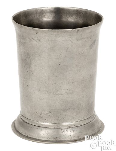 MARKED JOHN WILL PEWTER
