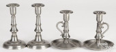 MARKED ROSWELL GLEASON PEWTER