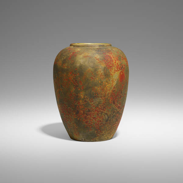 Markham Pottery. Reseau vase. c.