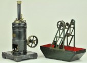 MARKLIN DREDGE WITH STEAM ENGI
