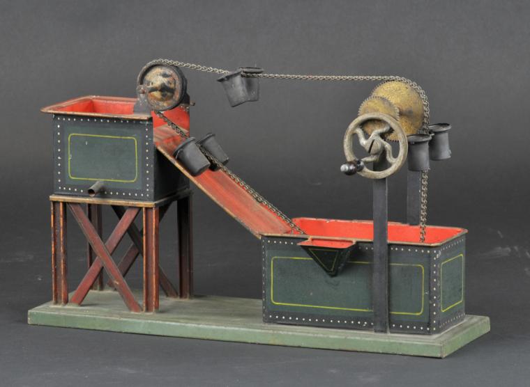 MARKLIN DREDGE WITH STEAM ENGINE