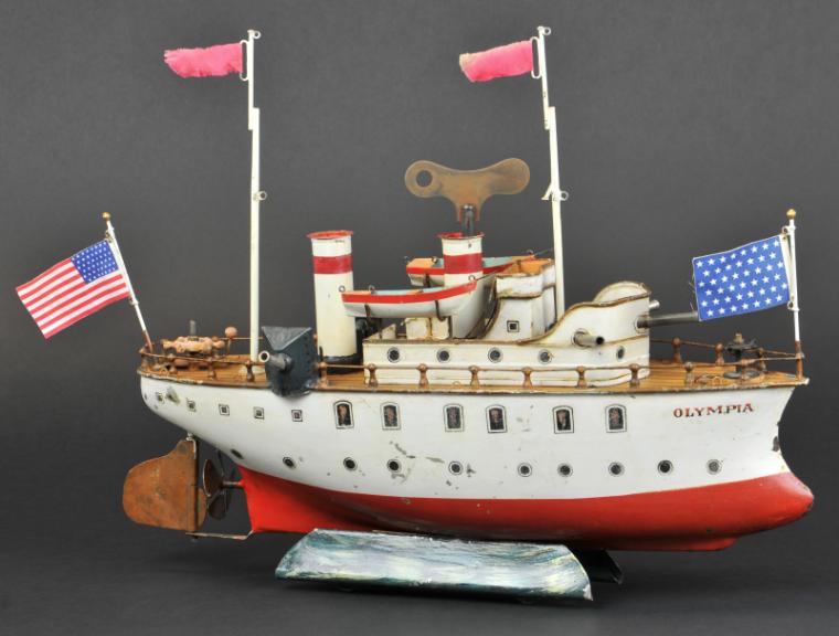 MARKLIN ''OLYMPIA'' GUNBOAT c.
