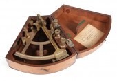 MARKS & SON BRASS OCTANT FITTE
