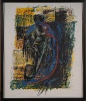 MARKUS LUPERTZ (b. 1941): ROSA