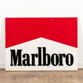 MARLBORO ADVERTISING SIGN, TOB