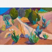 MARLEEN GOLD DESERT LANDSCAPE