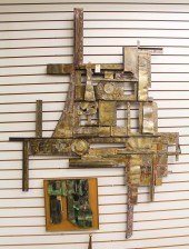 MARLENE GABEL TWO METAL WALL S