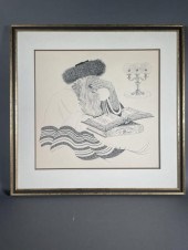 MARLENE LERMAN INK ON PAPERInk