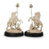 MARLEY HORSES METAL LAMPSDESCR