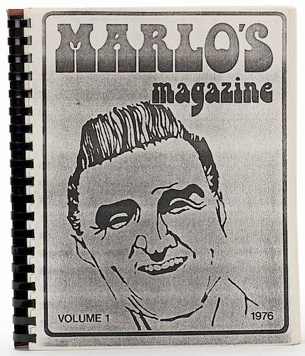 MARLO, EDWARD. MARLO'S MAGAZINE