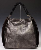 MARNI METALLIC GRAINED LEATHER