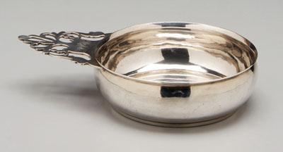 Marquand coin silver porringer,