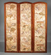 MARQUETRY AND MAHOGANY THREE P