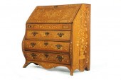 MARQUETRY-INLAID BOMBE SLANT-F