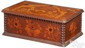 MARQUETRY INLAID DRESSER BOX,