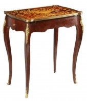 MARQUETRY INLAID & ORMOLU-MOUN