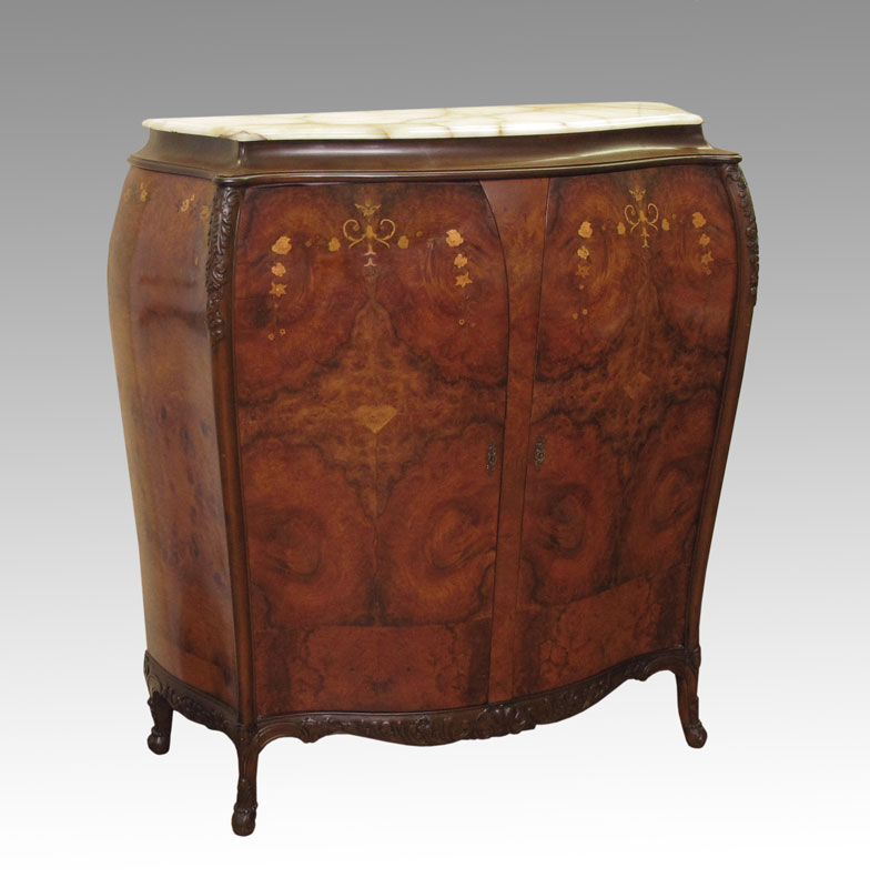 MARQUETRY INLAY BOMBAY FORM SIDE