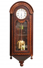 MARQUETRY VIENNA REGULATOR WAL