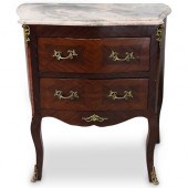 MARQUETRY WOOD BOMBE COMMODEDE