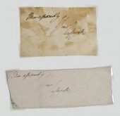 Marquis de Lafayette signature