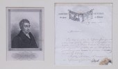 MARQUIS DE LAFAYETTE SIGNED FU