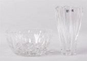 MARQUIS WATERFORD VASE AND CUT