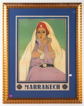 MARRAKECH, COLOR POSTER Color