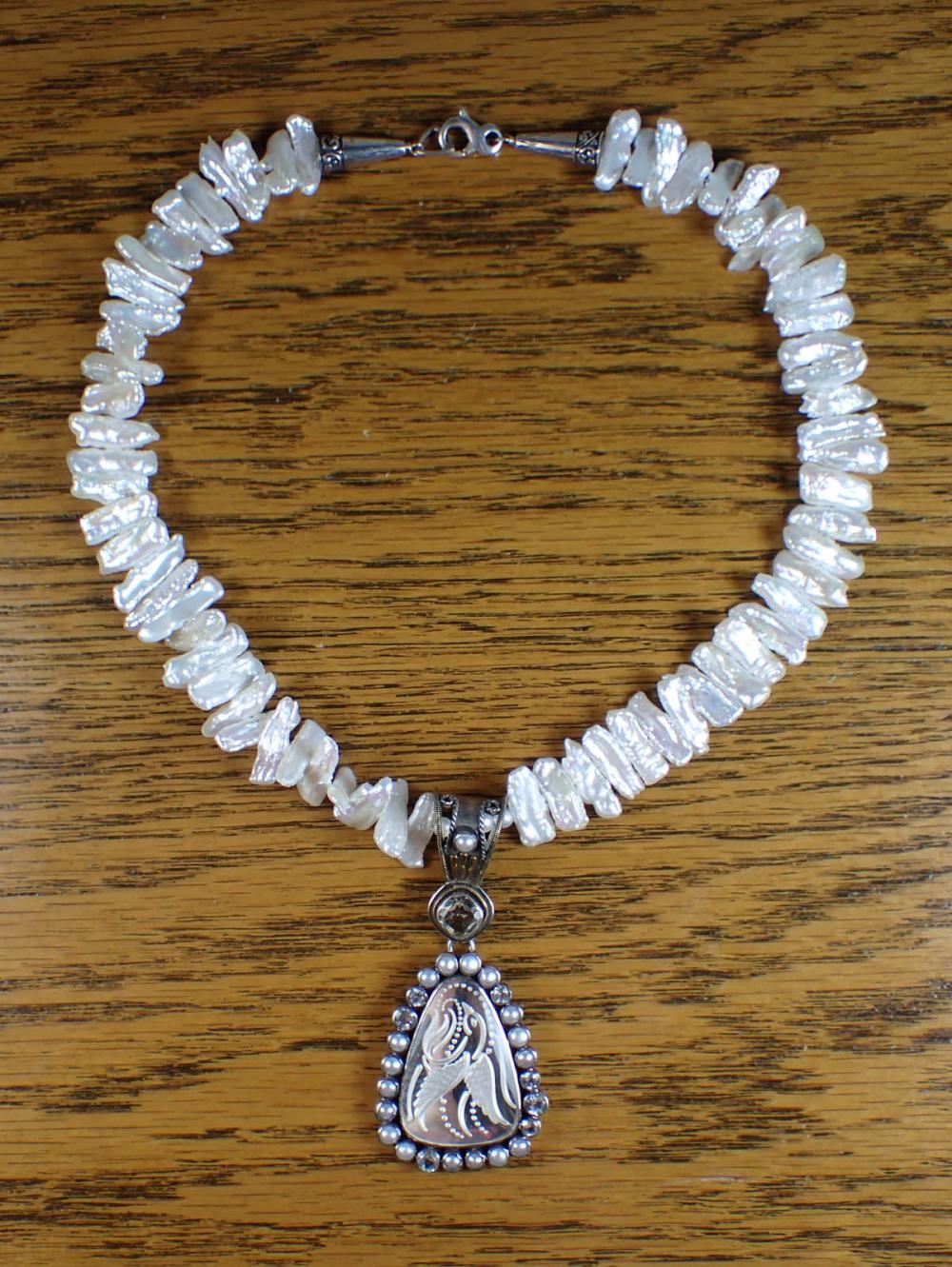 MARS & VALENTINE PEARL AND SILVER